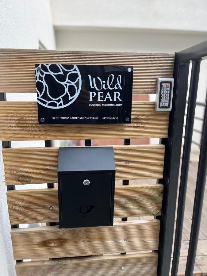 Wild Pear Old Town Boutique Accommodation Ohrid Buitenkant foto